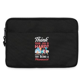 Sie Denken, Ihr Job Ist Schwer? Versuchen Sie Mal, - Laptoptasche 13" - Schwarz - Vorne