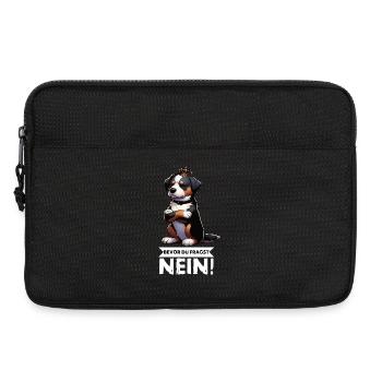 Bevor Du Fragst Nein Appenzeller Sennenhund  - Laptoptasche 13" - Schwarz - Vorne