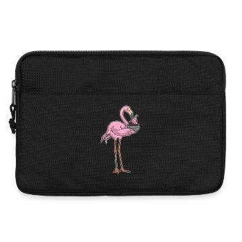 Cuisson de ramen pour Chef Flamant Rose - Sacoche pour ordinateur portable 13 pouces - noir - Devant