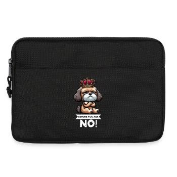 Before You Ask Bolonka Bolonka Zwetna Bolonkas - Laptoptasche 13" - Schwarz - Vorne
