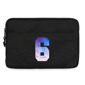 Issue 6 – 6th Anniversary Gift - Laptop bag 13" - black - Front