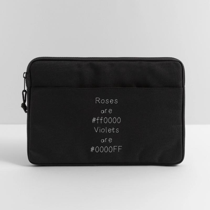 Blague sur le code couleur hexadécimal pour développeurs, codeurs et web... Sacoche pour ordinateur portable 13 pouces