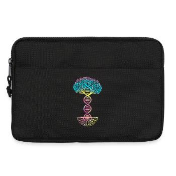 Structural formula molecule - Laptop bag 13" - black - Front