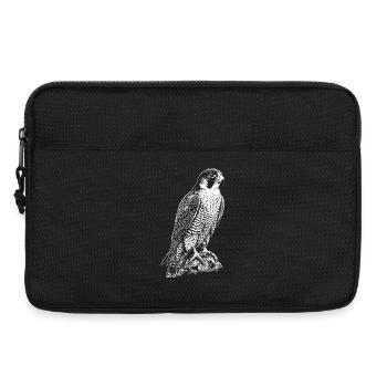 Predatory Falcon Silhouette - Laptop bag 13" - black - Front