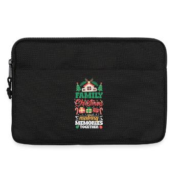 Funny Christmas Christmas Gift Xmas Shirt - Laptop bag 13" - black - Front