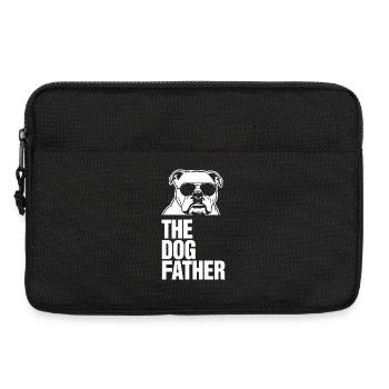 Bouledogue Le Chien Père Chien Propriétaire de Chien Propriétaire - Sacoche pour ordinateur portable 13 pouces - noir - Devant