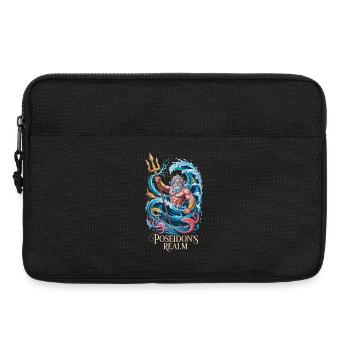 Poseidon's Realm Greek Sea God Poseidon - Laptop bag 13" - black - Front