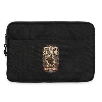 Rodeo Amerikanisch Eight Second Lifestyle - Laptoptasche 13" - Schwarz - Vorne