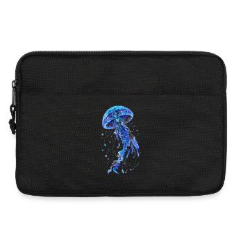 Méduse Bleue Étoilée - Sacoche pour ordinateur portable 13 pouces - noir - Devant