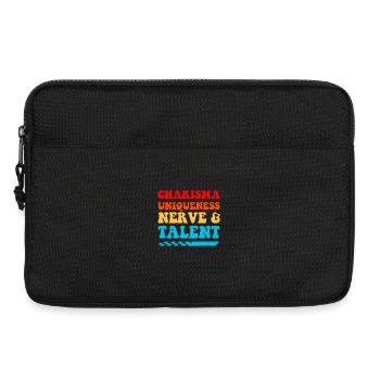Charisma Uniqueness Nerve Talent - Sacoche pour ordinateur portable 13 pouces - noir - Devant