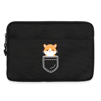 Hamster - Laptoptasche 13" - Schwarz - Vorne