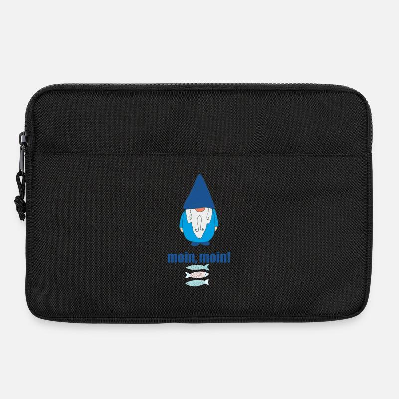 gartenzwerg moin - Laptoptasche 13" - Schwarz