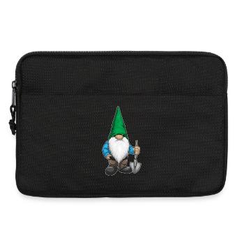 Dwarf Halloween Shovel - Laptop bag 13" - black - Front