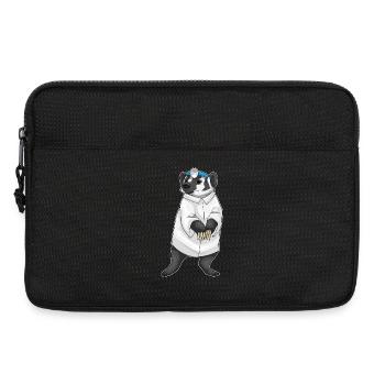 Blaireau Docteur Manteau de Docteur - Sacoche pour ordinateur portable 13 pouces - noir - Devant