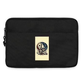 Wein 1 1 - Laptoptasche 13" - Schwarz - Vorne