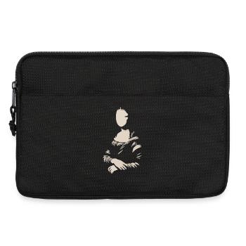 Mona Lisa (La Joconde) blank - Laptop bag 13" - black - Front