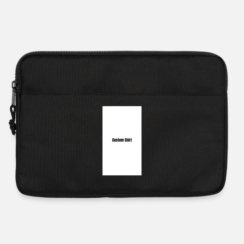 Custom Shirt - Laptoptasche 13" - Schwarz