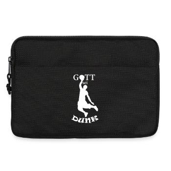 Gott sei Dunk - Laptoptasche 13" - Schwarz - Vorne