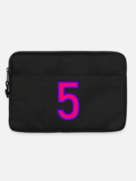 5. JUBILÄUM. 5 JAHRE. 5. JUBILÄUM. KIND - Laptoptasche 13" - Schwarz