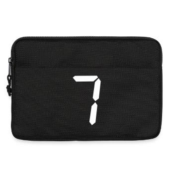digitale_zahl_7 - Sacoche pour ordinateur portable 13 pouces - noir - Devant
