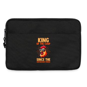 Farmer Rooster Flock Poultry Chicken - Laptoptasche 13" - Schwarz - Vorne