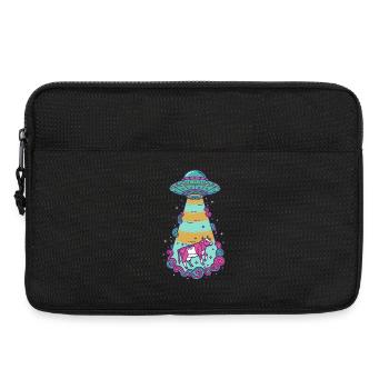 Symbole zen de la géométrie sacrée de la spiritualité - Sacoche pour ordinateur portable 13 pouces - noir - Devant