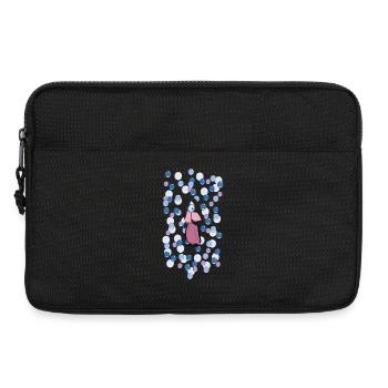 Rêve de fille dans la bulle - Sacoche pour ordinateur portable 13 pouces - noir - Devant