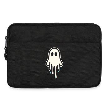 Schmelzende Geisterkunst - Laptoptasche 13" - Schwarz - Vorne