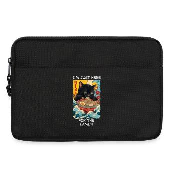 i'm just here for the Ramen - Laptoptasche 13" - Schwarz - Vorne