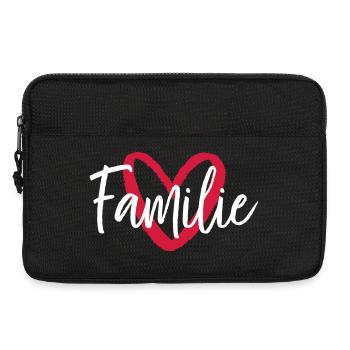 Family Heart I Partner Look Parents Kids - Laptop bag 13" - black - Front