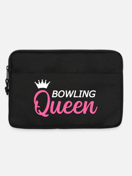 Bowling Kegeln - Laptoptasche 13" - Schwarz