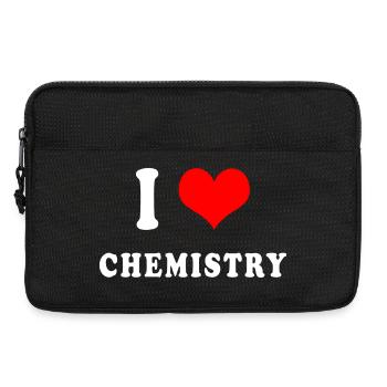 I love chemistry - Laptop bag 13" - black - Front