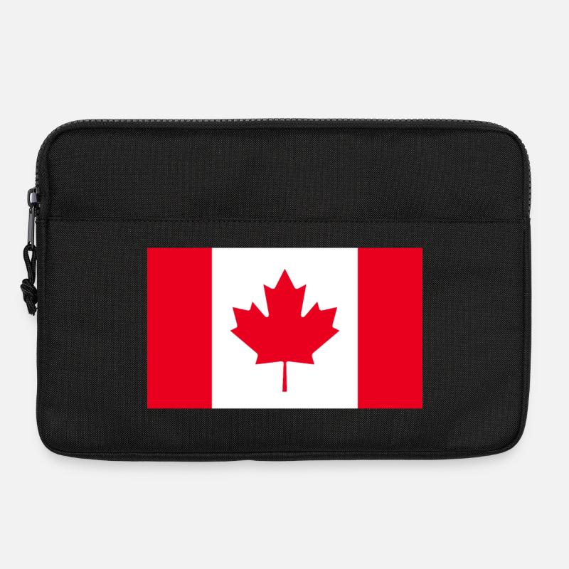 Kanada Flagge - Laptoptasche 13" - Schwarz