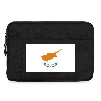 Hol dir jetzt unsere Zypern-Flaggen - Laptoptasche 13" - Schwarz - Vorne