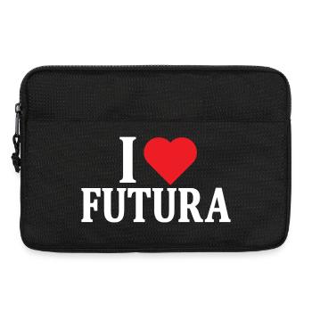 T-Shirt Ich liebe Futura T-Shirt Geschenkidee - Laptoptasche 13" - Schwarz - Vorne