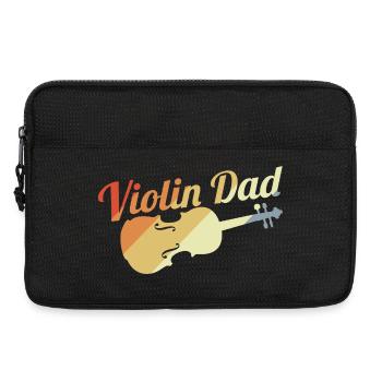 Violinist Dad - Laptop bag 13" - black - Front