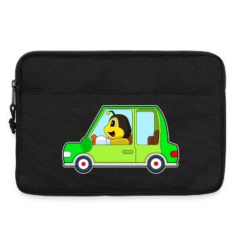 Biene Auto - Laptoptasche 13" - Schwarz - Vorne