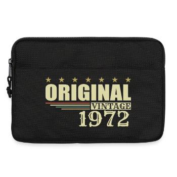 1972 Anniversaire 1972 - Sacoche pour ordinateur portable 13 pouces - noir - Devant