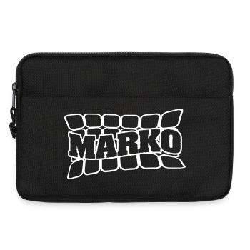 Name Marko - Laptoptasche 13" - Schwarz - Vorne