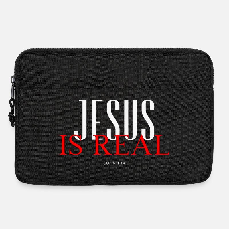 Jesus is real! - Laptop bag 13" - black