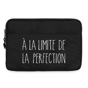 Am Rande der Perfektion Sarkastischer Humor - Laptoptasche 13" - Schwarz - Vorne
