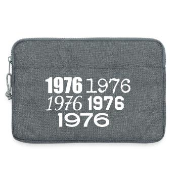1976 - Laptop bag 13" - heather grey - Front
