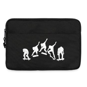 Skateboarding - Sacoche pour ordinateur portable 13 pouces - noir - Devant
