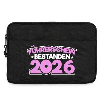 Driving License 2026 Driving Test Driving License Test - Laptop bag 13" - black - Front