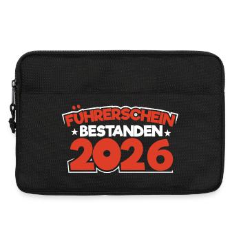 Driving License 2026 Driving Test Driving License Test - Laptop bag 13" - black - Front