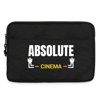 Absolute Cinema Statement - Laptoptasche 13" - Schwarz - Vorne