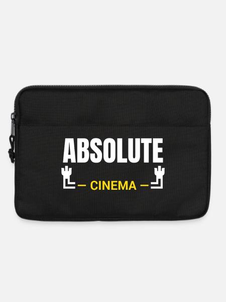 Absolute Cinema Statement - Laptoptasche 13" - Schwarz