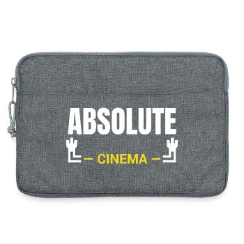 Absolute Cinema Statement - Laptoptasche 13" - Grau meliert - Vorne