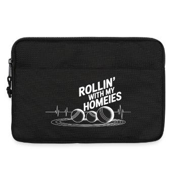 Boccia King Precision Passion - Laptop bag 13" - black - Front