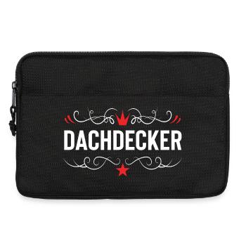 Dachdecker Beruf - Laptoptasche 13" - Schwarz - Vorne